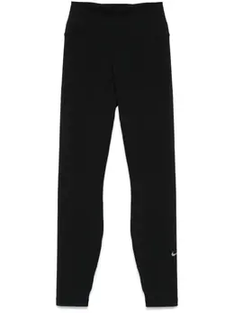 Nike: Чёрные легинсы 
