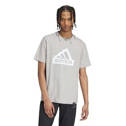 Adidas: Серая футболка  Essentials