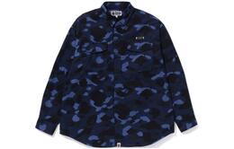 A BATHING APE: Фиолетовая рубашка 