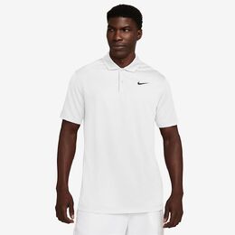 Nike: Белая рубашка  Dri FIT