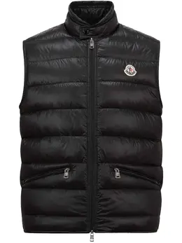 Moncler: Чёрный жилет 