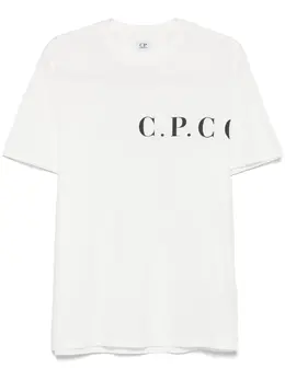 C.P. Company: Белая футболка 