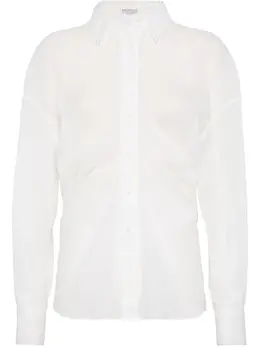 Brunello Cucinelli: Белая рубашка 