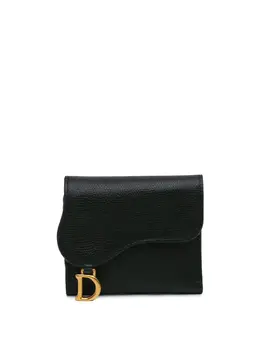 Christian Dior Pre-Owned: Чёрный кошелёк 