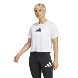 Adidas: Белая футболка  Essentials