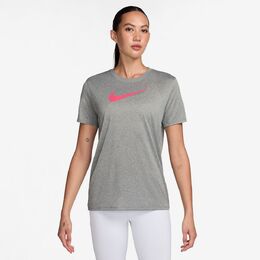 Nike: Серая футболка  Dri-FIT Swoosh