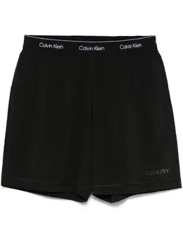 Calvin Klein: Чёрные шорты 