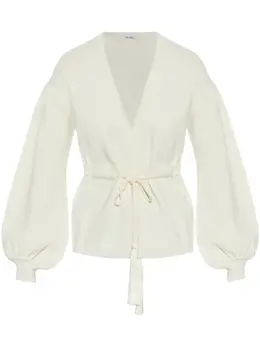 Max Mara: Блуза из шерсти 