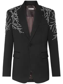 Philipp Plein: Чёрные пиджаки  Crystal