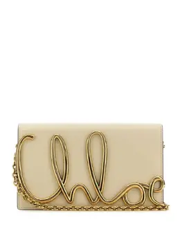 Chloé: Светлый клатч 