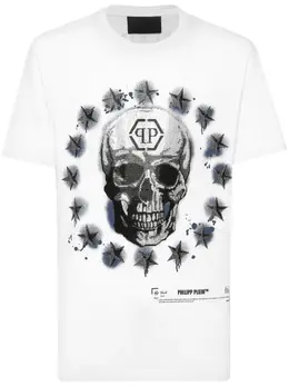Philipp Plein: Футболка  Skull с принтом