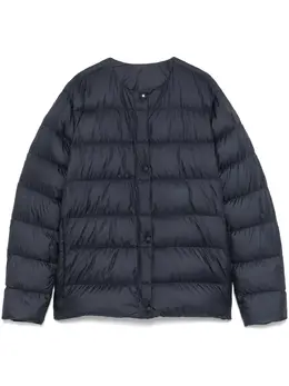 Moncler: Голубая куртка 