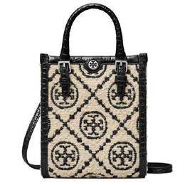 Tory Burch: Чёрная сумка-шоппер 