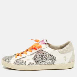 Golden Goose: Белые кроссовки  Super Star