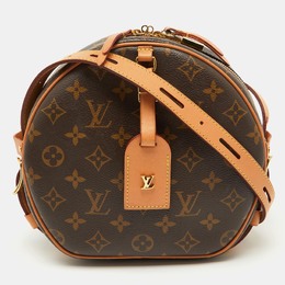 Louis Vuitton: Коричневая сумка 