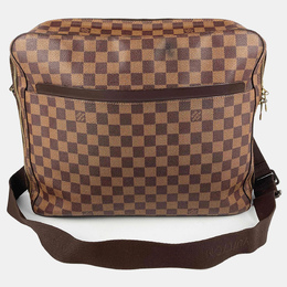 Louis Vuitton: Коричневая сумка 