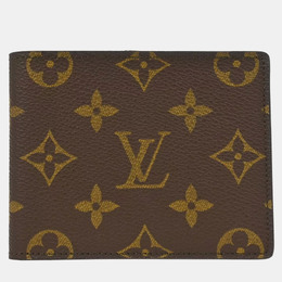 Louis Vuitton: Коричневый кошелёк 