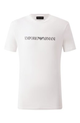 Emporio Armani: Хлопковая футболка 