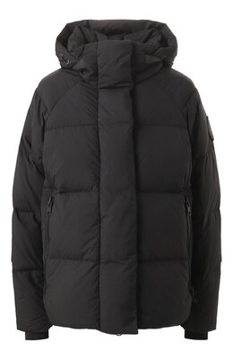 Canada Goose: Чёрный пуховик 