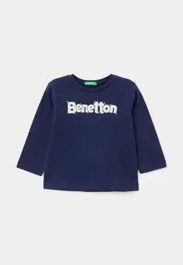 United Colors of Benetton: Синий свитшот 