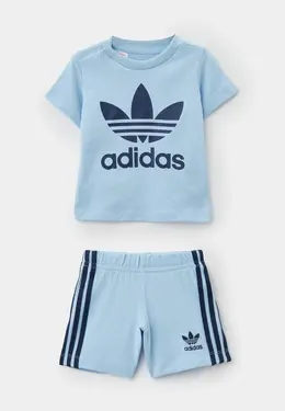 adidas Originals: Голубая футболка 