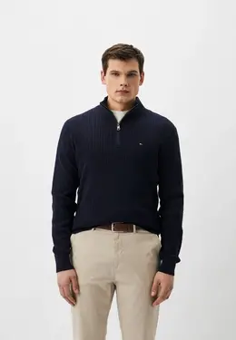 Tommy Hilfiger: Синий свитер 