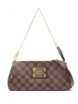 Louis Vuitton Pre-Owned: Коричневый клатч 