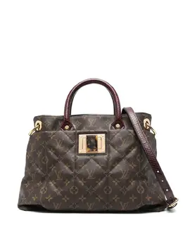 Louis Vuitton Pre-Owned: Коричневая сумка-шоппер 