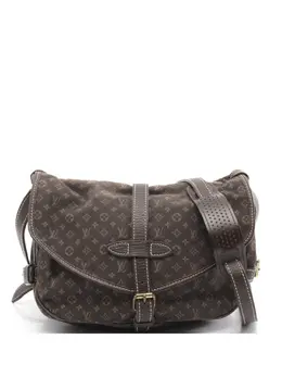 Louis Vuitton Pre-Owned: Коричневая сумка 