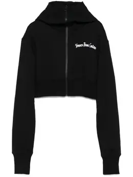 Versace Jeans Couture: Чёрная толстовка 