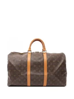 Louis Vuitton Pre-Owned: Коричневая сумка 