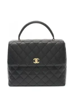 CHANEL Pre-Owned: Чёрная сумка 