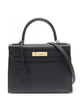 Hermès Pre-Owned: Чёрная сумка 