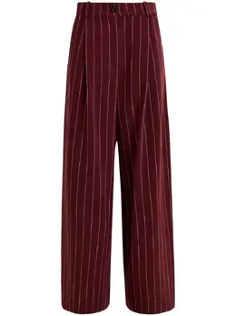 Essentiel Antwerp: Бордовые брюки 