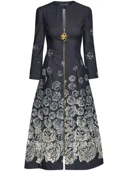 Oscar de la Renta: Платье миди 