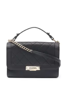 CHANEL Pre-Owned: Чёрная сумка 