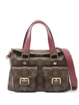 Louis Vuitton Pre-Owned: Коричневая сумка 