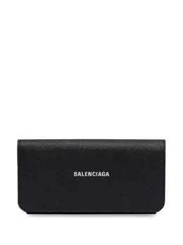 Balenciaga: Кошелёк с принтом 