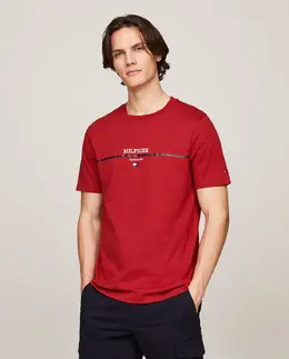 Tommy Hilfiger: Красная футболка 