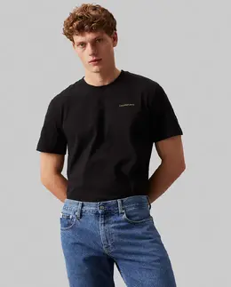 Calvin Klein Jeans: Чёрная футболка 