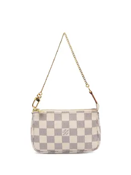 Louis Vuitton Pre-Owned: Белая сумка 