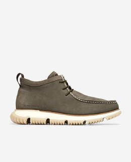 Cole Haan: Зелёные ботинки 