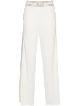 Elisabetta Franchi: Белые брюки 