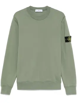 Stone Island: Зелёный свитшот  Compass