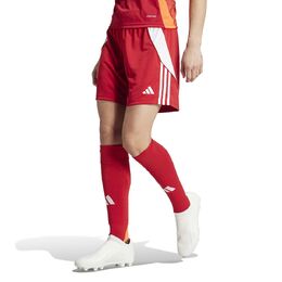 Adidas: Красные шорты  Tiro