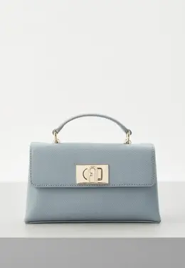 Furla: Голубая сумка 