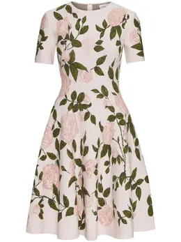 Oscar de la Renta: Жаккардовое платье 