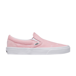 Vans: Розовые шлёпанцы  Classic Slip On