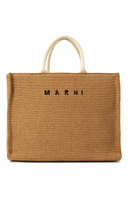 Marni: Бежевая сумка 