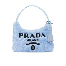 Prada: Синяя сумка 